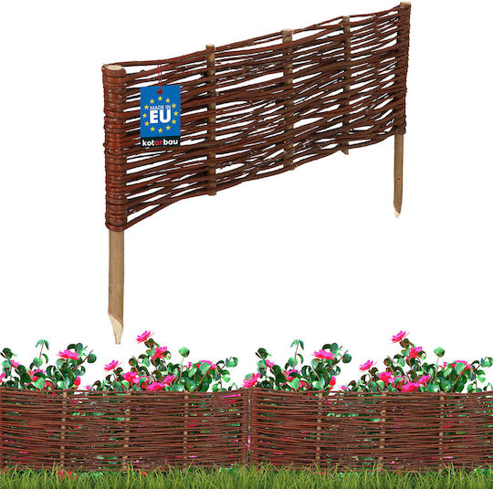 Kotarbau Gardă Viu De Grădină În Culoare Bej 60x20cm