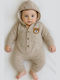 SteweHome Brauner Baby-Strampler