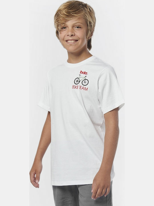 Body Action Kinderoberteile T-Shirt Weiß