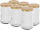Browin Βαζάκι Γυάλινο 315ml (6τμχ)