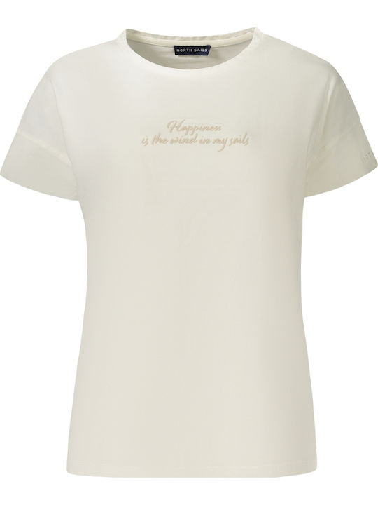 North Sails Γυναικείο T-shirt White