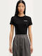 Damen T-Shirt Schwarz