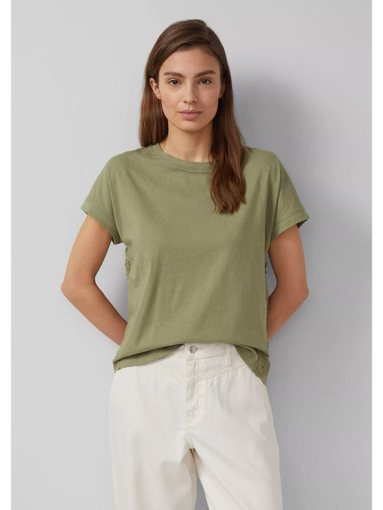 s.Oliver Women's T-shirt Khaki