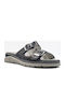 Damen Anatomische Blaue Flatforms Sandalen