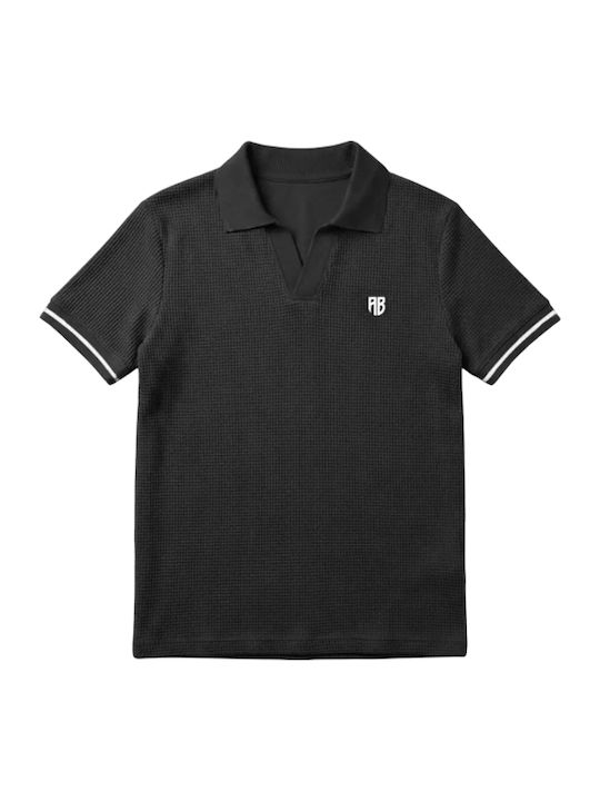 Black Polo Blouse