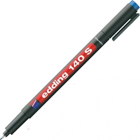 Edding 140/s Ανεξίτηλος Μαρκαδόρος Μπλε 0.3mm