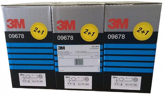 3m 9678 Foam Masking Tape 13mm X 5m 2+1 Rolls