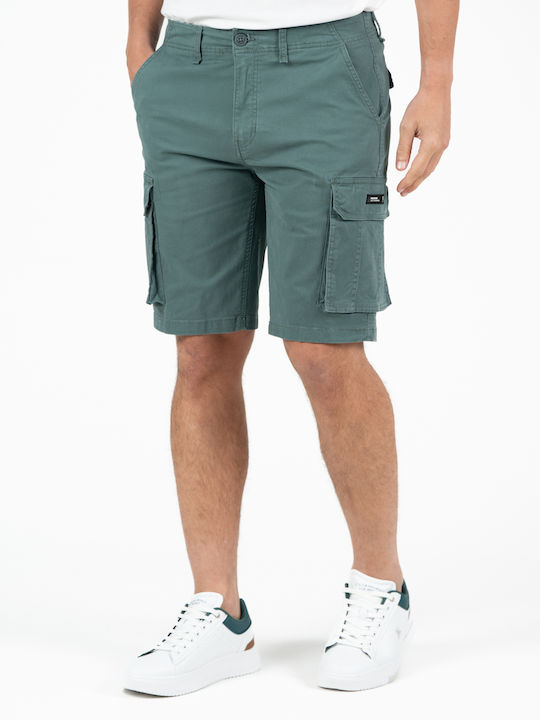 Rebase Ανδρική Βερμούδα Cargo Jade