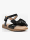 Sandale Tip Pantof Negre