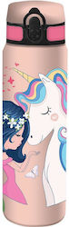 Diakakis Kids Water Bottle Unicorn Stainless Steel 600ml