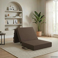 Pat Canapea Pliabil 75 X 63 X 45 Cm Taupe