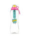 Dafi Sport Water Bottle Plastic with Filter 700ml Pink
