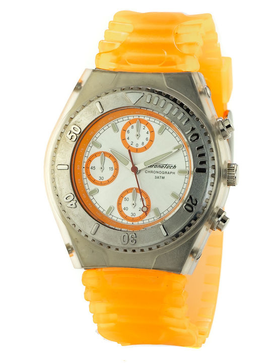 Chronotech Men's Watch 40mm Battery with Silver Metal Bracelet