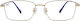 Square Optical Gold Titanium