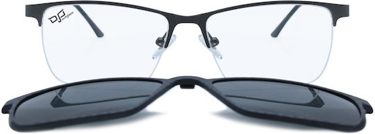 Rame Ochelari Pătrat Oog Gun Polarizate Carbon Prindere