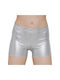 Kinder-Tanzbekleidung Shorts Kinderliches Silber Leggings