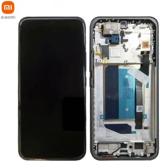 Ersatzbildschirm Für Poco M8 Pro Schwarz Mit Rahmen Service Pack 560003p16up00
