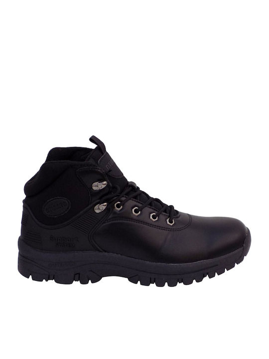 Atlanta Men's Hiking Waterproof Boots Black