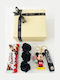 Set Joy Box Kids Breloc Mickey Mouse Disney Figurină 3 Brelocuri Trandafiri Negri Săpun Kinder Bueno