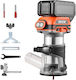 Vevor WXKBJGDSDZJSCXNH7001V9 Κουρευτικό Περιθωρίων 18V Χωρίς Καρβουνάκια (Brushless) Solo με Ρύθμιση Ταχύτητας και με Σύστημα Αναρρόφησης