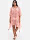 Ble Resort Collection Γυναικείο Καφτάνι Παραλίας Multicolor