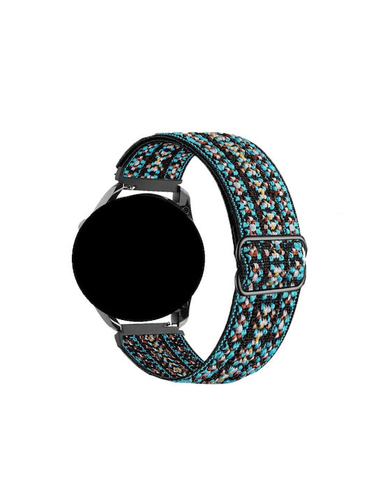 Λουράκι Υφασμάτινο Amazfit Bip 3/bip 3 Pro 12cm|8 5cm Πολύχρωμο Ριγέ