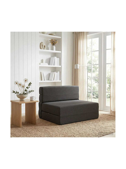 Canapea Cu Două Locuri Pat Gri 80x72x60cm