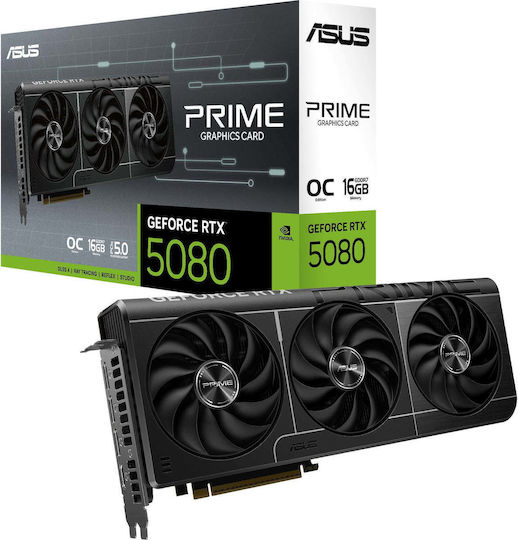 Asus GeForce RTX 5080 16GB GDDR7 PRIME OC EVO Graphics Card
