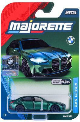 BMW M3 G80 Car Model Green 1:64 Majorette