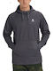 Crown Bonded Φούτερ με Κουκούλα True Black Heather