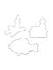 Orion Set Christmas Gray Cookie Cutters 3 Pieces