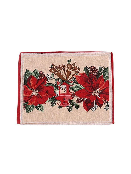 Alista Home Tischsets Stoff Rote 43x34cm
