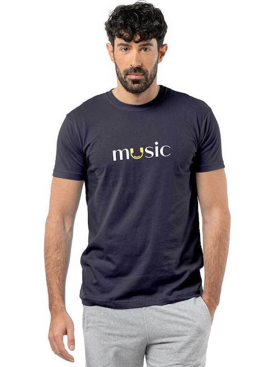 Bodymove Music Μπλούζα Μπλε