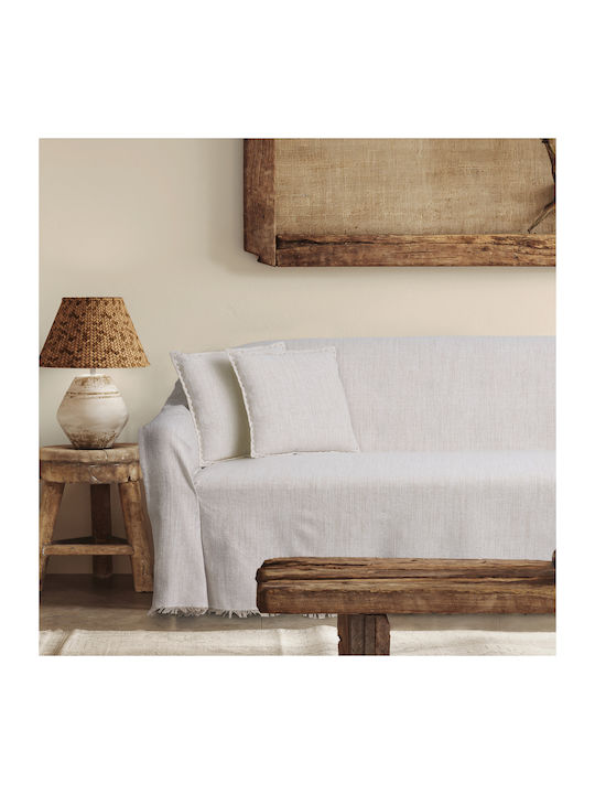 Das Home Ριχτάρι Διθέσιου Καναπέ 180x250εκ. Beige
