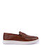 Men's Loafers In Tabac Brown Colour