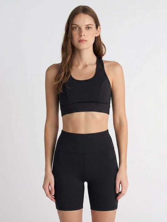 Pink & Sky Training Set with Black Leggings