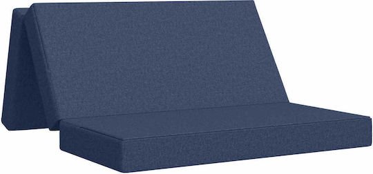vidaXL Μαξιλάρα Δαπέδου Μπλε 67x160εκ.