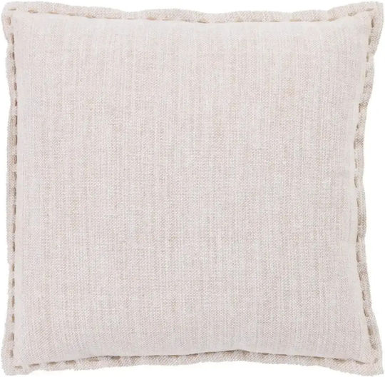 Das Home Възглавница За Диван 0283 От 100% Памук Бежов 40x40см