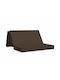 vidaXL Taupe Bodenkissen 67x160cm