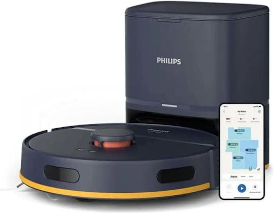 Philips 2000 Series Σκούπα Ρομπότ με Χαρτογράφηση Laser & Απορρόφηση 6000Pa Midnight Blue