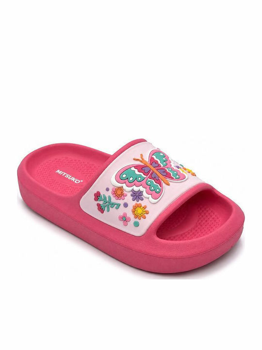 Mitsuko Flip-Flopi Pentru Copii Fuchsia