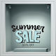 Αυτοκόλλητο Εκπτώσεων - Summer Sale 123 - 80cm X 52cm