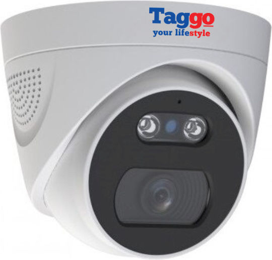 Taggo TAG-DFM70H500S Cameră de Supraveghere IP Full HD+ 5MP Impermeabilă cu Comunicare Bidirecțională și Obiectiv 2.8mm
