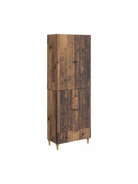 Brown Bookcases (2 pcs) 66x34.5x95 cm