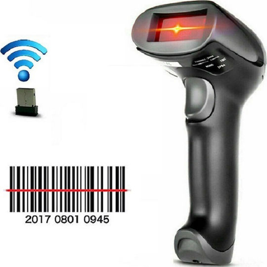 Pos Pos Scanner Χειρός Drahtlos mit Linearer Bildgeber (1D) Barcode