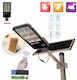 Jortan Solar Road Light 400W Cold White 6500K with Photocell and Remote Control IP66 50cm