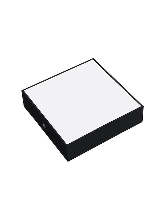 Horoz Electric Luminiță De Tavan Montată Neagră Cu LED Integrat