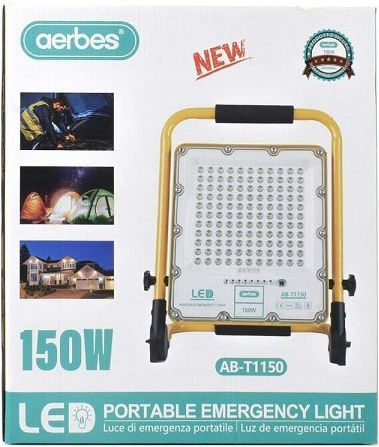 Εξωτερικούς Χώρους Στεγανός Προβολέας LED 150W Ψυχρό Λευκό 6500K IP66