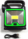 Work Site Projector Solar LED