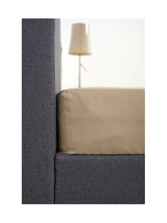 Biokarpet Σεντόνι Home View Λάστιχο Beige-μονό ...